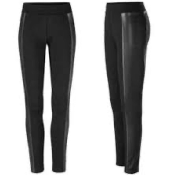 Cabi bexley black faux leather 3397 leggings - Picture 3 of 12